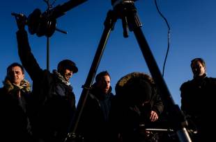 Durant le tournage (photographe : Sybil Rondeau)